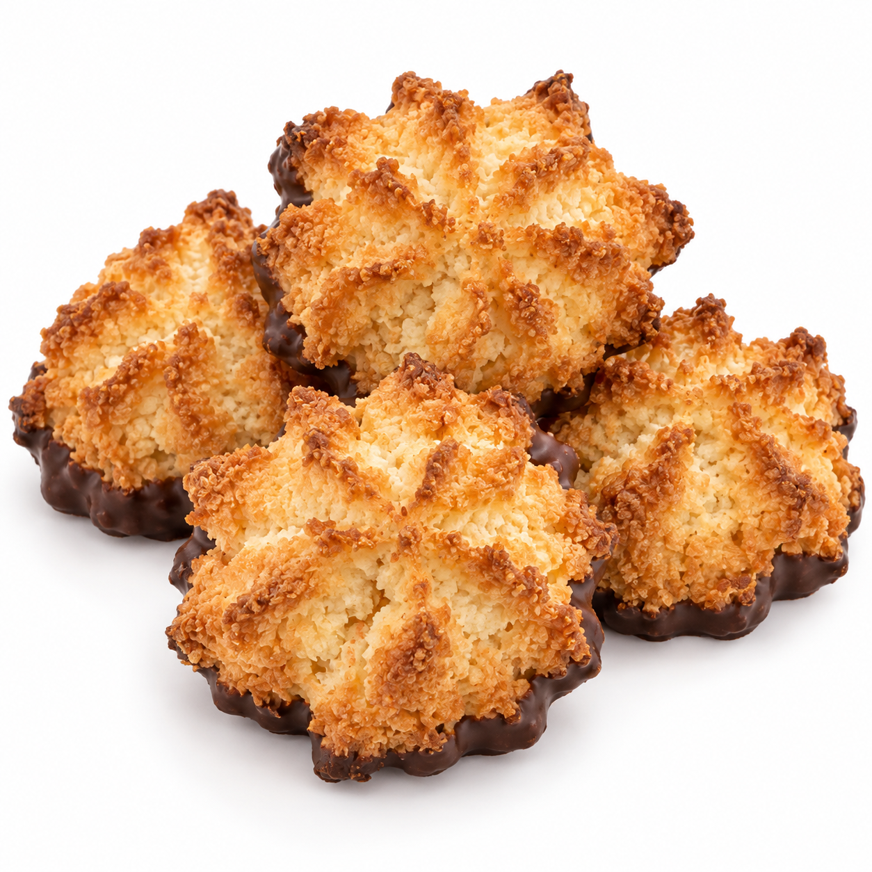 Kokosmakronen mit 12% Zartbitterschokolade 200 g