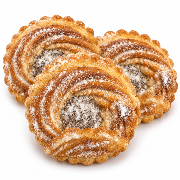 Marzipan-Butter Törtchen mit Apfel-Zitronenfruchtfüllung 175g