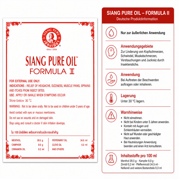 Siang Pure Oil Formula II – 3 ml