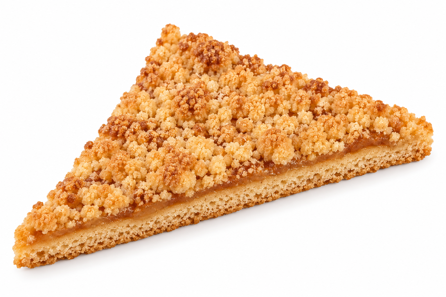 Streuselecke Apfel mit 28% Apfelfüllung und 24% Streuseln 150g