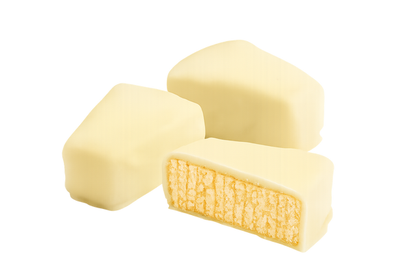 Weisse Baumkuchenspitzen in weisser Schokolade | II. Wahl | OHNE Alkohol | 750g | MHD 03/26