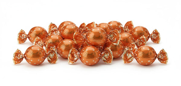 Lindt Cresta Kugeln Vollmilch mit Nougat-Creme-Füllung und Krokant-Stückchen 600 g