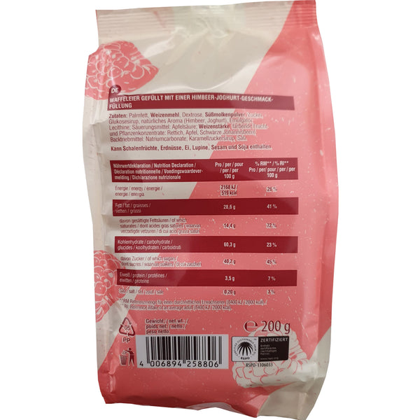 Lambertz Waffeleier Crisp'n Creamy Himbeer-Joghurt Waffeleier 200g