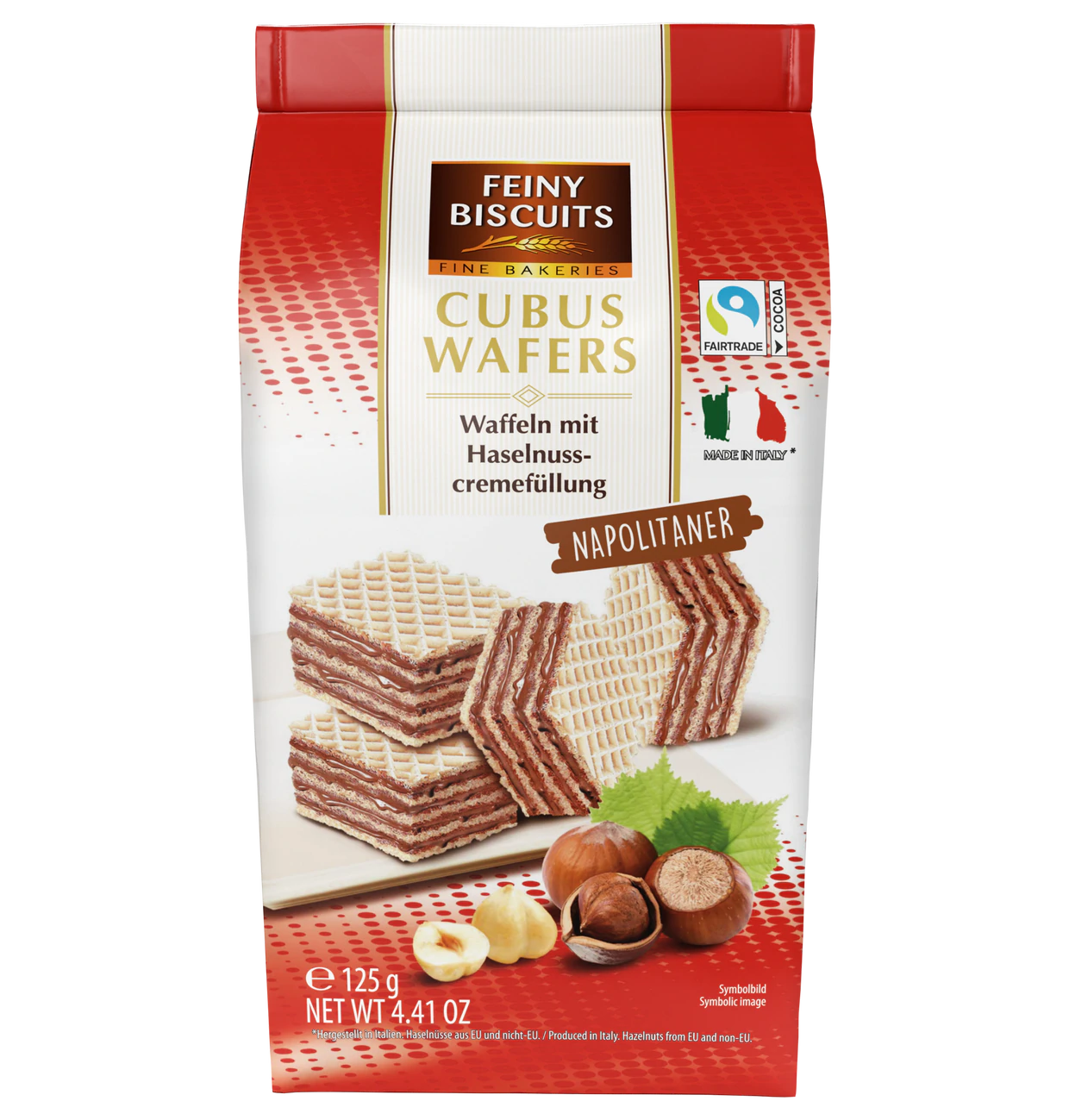 Feiny Biscuit Cubus Wafers Napolitaner 6x 125g | 750g