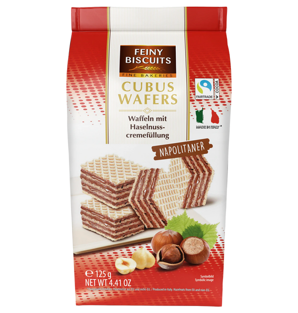 Feiny Biscuit Cubus Wafers Napolitaner 6x 125g | 750g