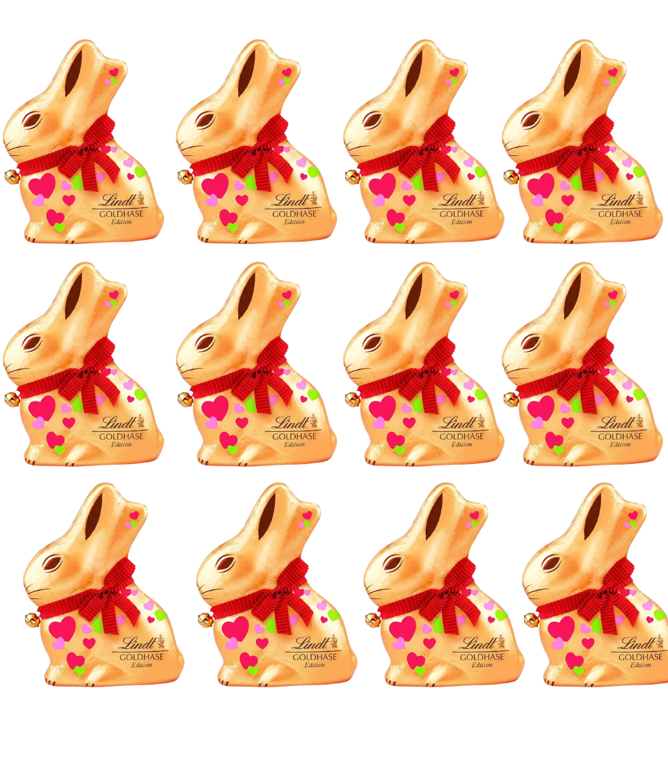 Lindt Goldhase HERZ-EDITION Osterhase Vollmilch 200 g