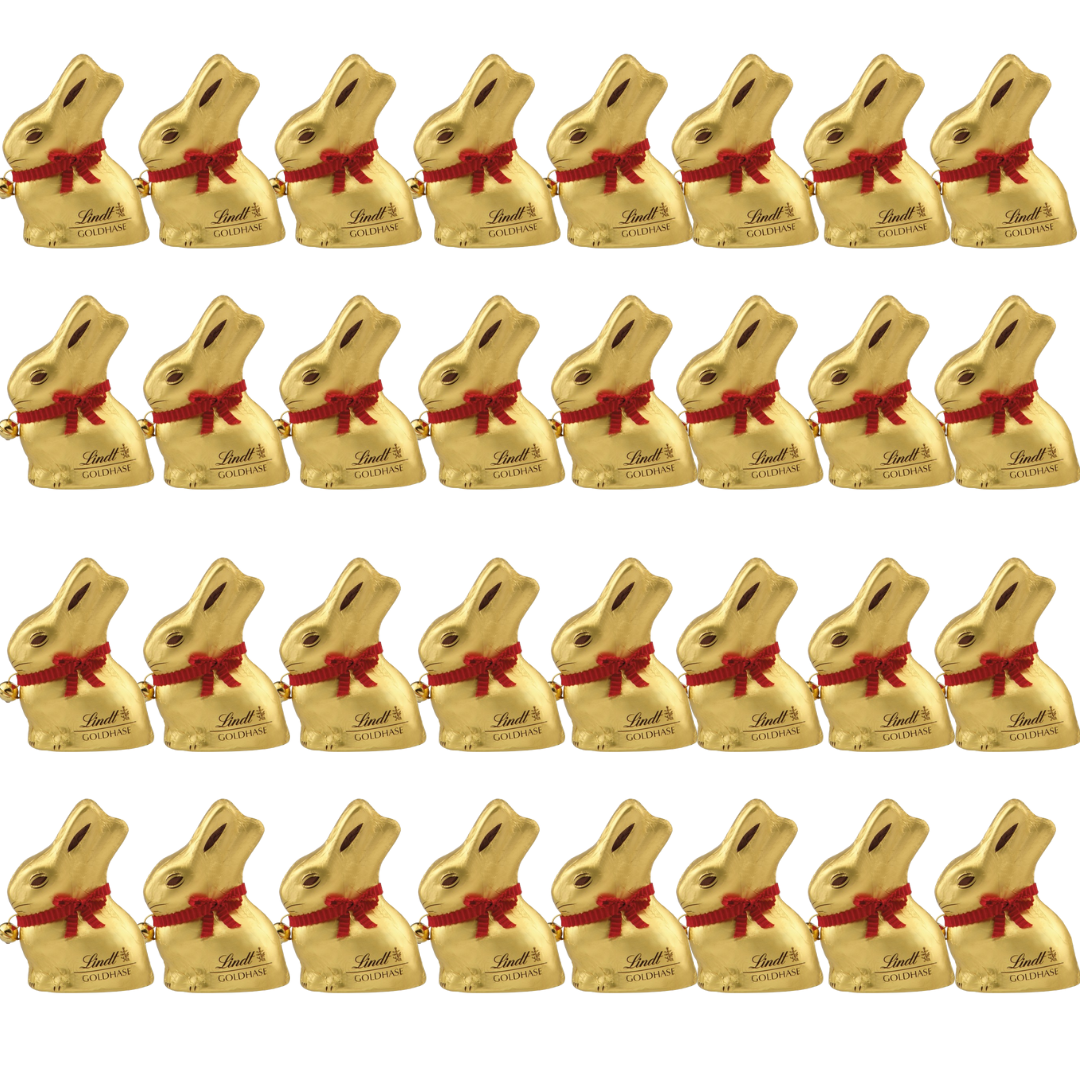 Lindt Goldhase Osterhase Vollmilch 50 g ( 1-32 pcs)