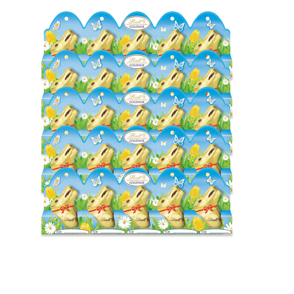 Lindt Mini GOLDHASE 5x10g Vollmilch 50g