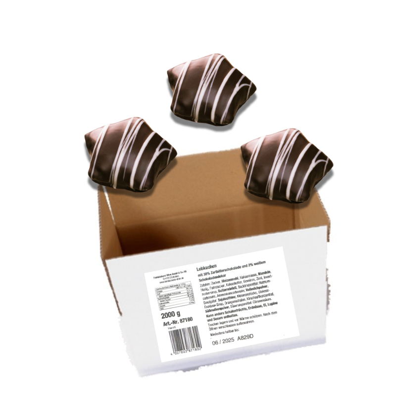 Feinbäckerei Otten Lebkuchen Zartbitter 2000g