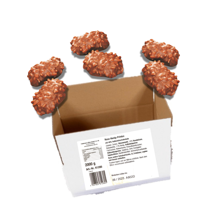 Feinbäckerei Otten Nuss-Honig Printen 2000g