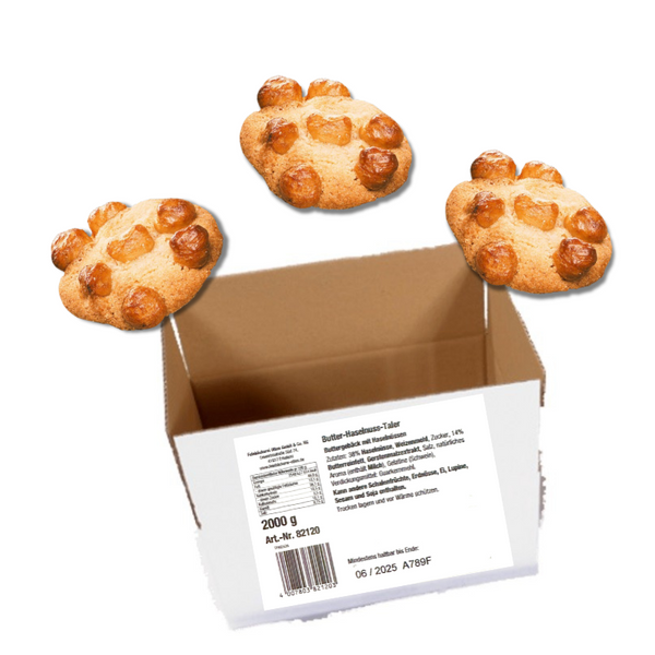 Feinbäckerei Otten Butter Haselnuss-Taler 2000g