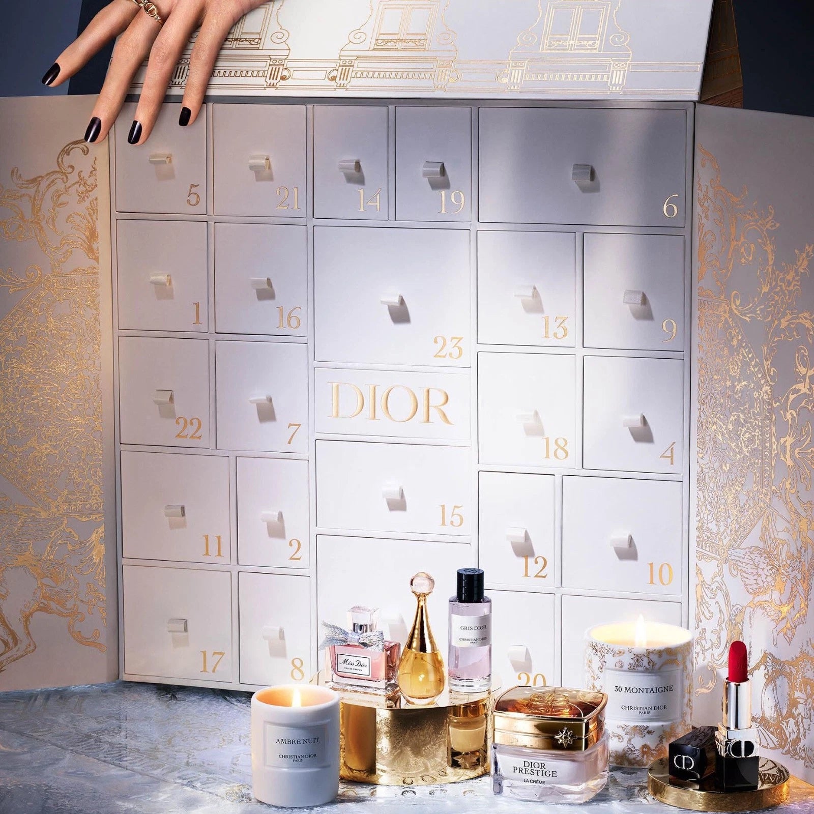 Beauty-Adventskalender | DIOR 2023 | stark limitiert|  EXKLUSIVER KOSMETIK-ADVENTSKALENDER FÜR FRAUEN