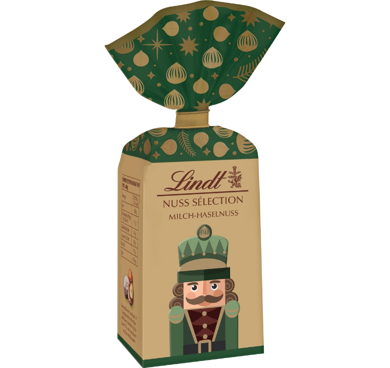 Lindt Nuss Sélection Dragierte Haselnüsse 100g