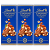 Lindt Ganznuss Vollmilch-Schokoladen Tafel 3x 100 g