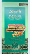 LINDT Dubai Style Chocolade  Pistazie & Kadayf Vollmilch Schokolade der Dubai Taste 145g | MHD 03/25