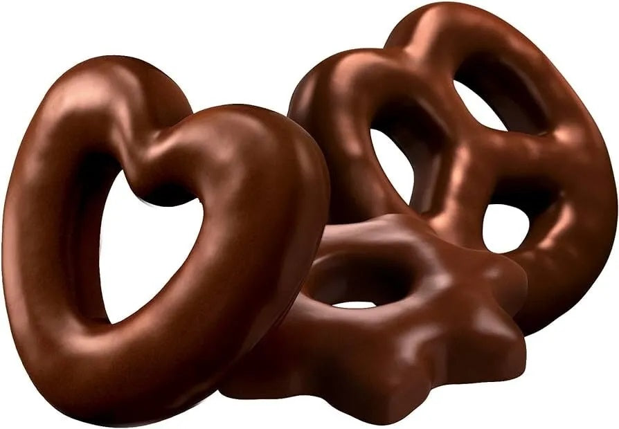 Herzen Sterne Brezeln Vollmilch von Fa. WEISS 500g Schokoladen Lebkuchen  MHD: APRIL 26