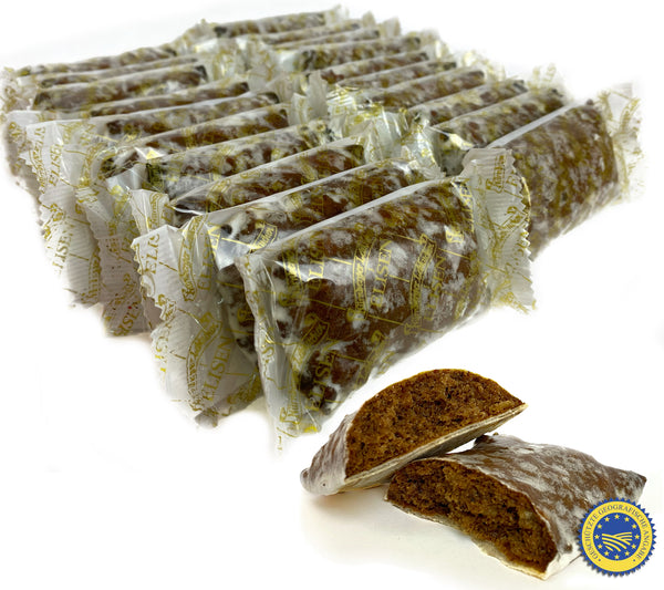 Haeberlein Metzger Feinste Nürnberger Elisen Mini Lebkuchen glasiert 500g einzeln verpackt(20x 25g)
