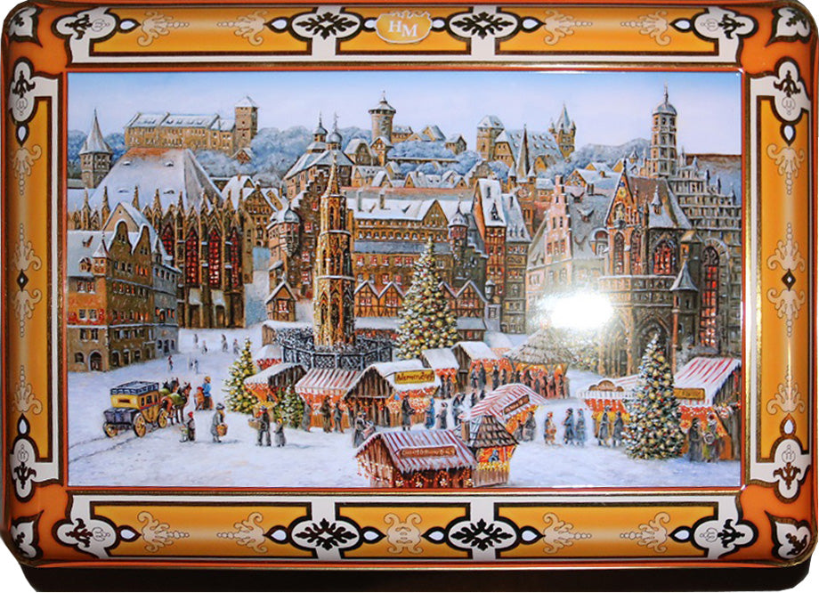 Nürnberger Christkindlesmarkt Truhe Haeberlein Metzger Elisen (1 x 1.75 kg)