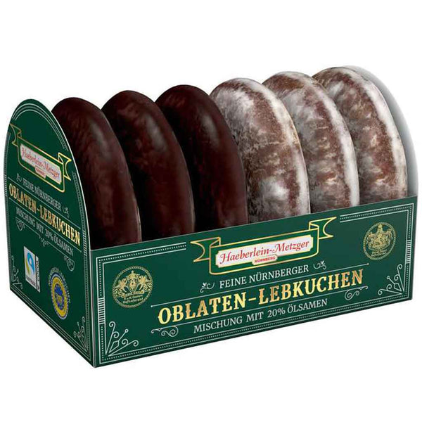 Haeberlein Metzger 2x 200g Feine Nürnberger Oblaten Lebkuchen 2-fach MHD 4/25
