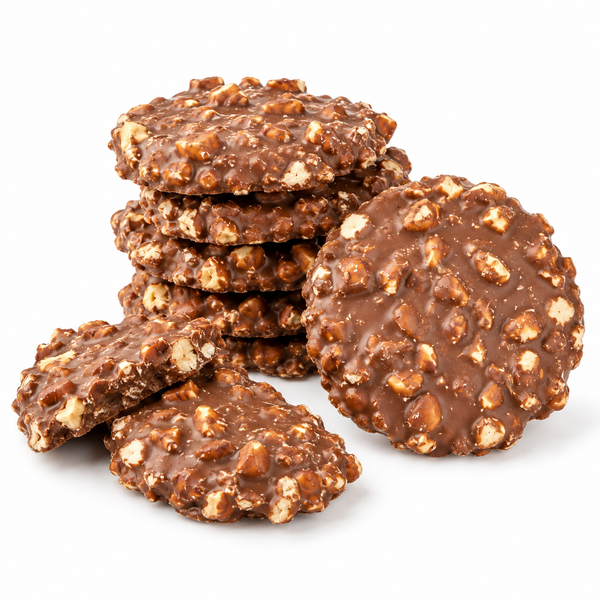 Haselnusstaler mit 40% Vollmilchschokolade 350g