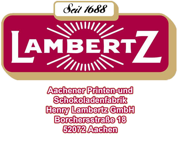 20 x 200gr. LAMBERTZ Aachener Printen (10x Schokoprinten + 10x Kräuterprinten) 4kg |  ggA verifiziert MHD: 30/04/2026