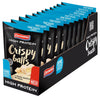 High Protein Crispy Balls in Weisse Schokolade ohne Zucker von Ehrmann 12x55g  Beutel