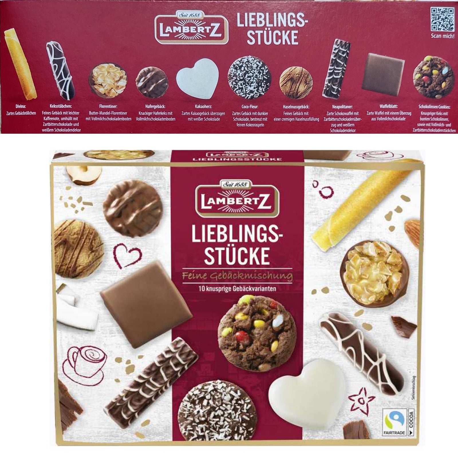 Lambertz Lieblingsstücke - Gebäckmischung   250g