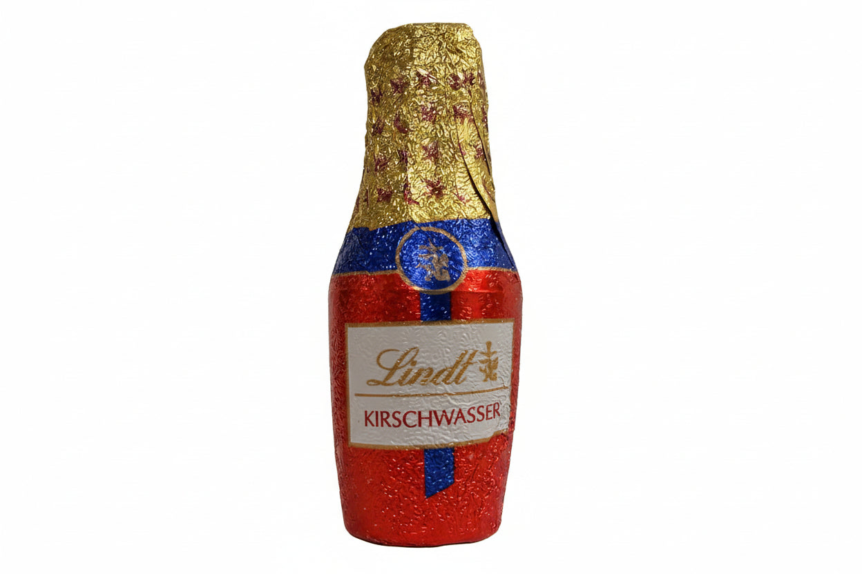 Lindt Kirschwasser Fläschchen in Zartbitter Schokolade 28 pcs 600 g
