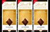 3x EXCELLENCE Pailleté mit knusprigen Waffelstückchen, 100g- LINDT | 3x 100 g Tafel | Edelbitter / Feinherb | 300g