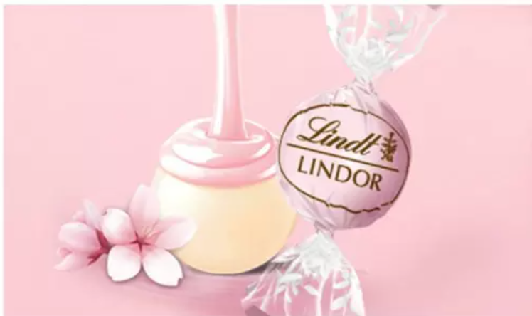 Lindor Sakura Kirschblüte Lindt Limitierte Edition 137 g + 12g ( 11+1 )