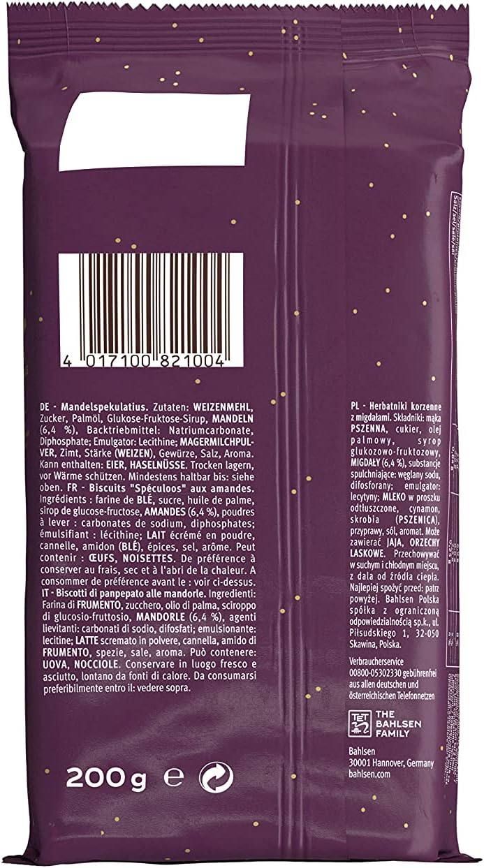Bahlsen Mandel-Spekulatius 200g