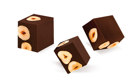 Lindt 41% Nuss NUXOR MIX Gianduja weiss vollmilch und dunkle  500g Beutel