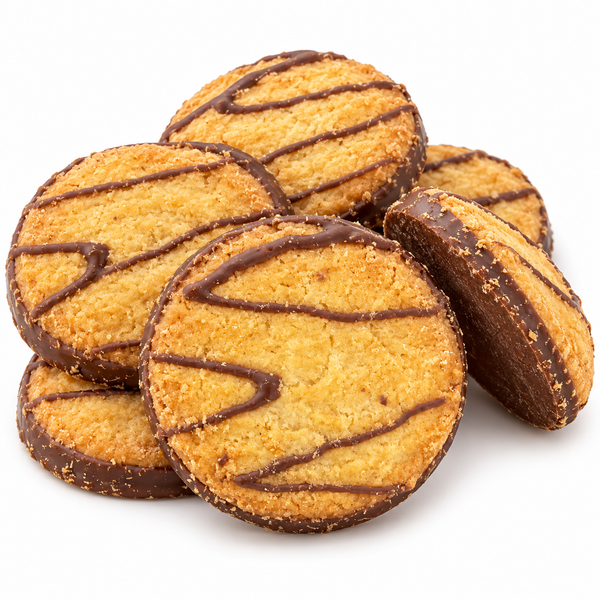 Orangentaler mit 25% Vollmilchschokolade – 350 g