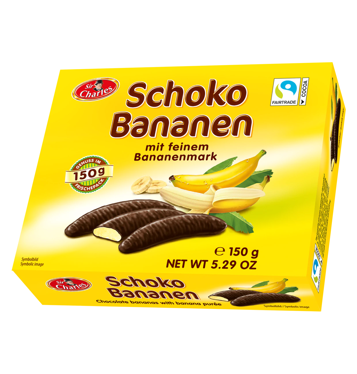 Sir Charles Schokobananen 150g