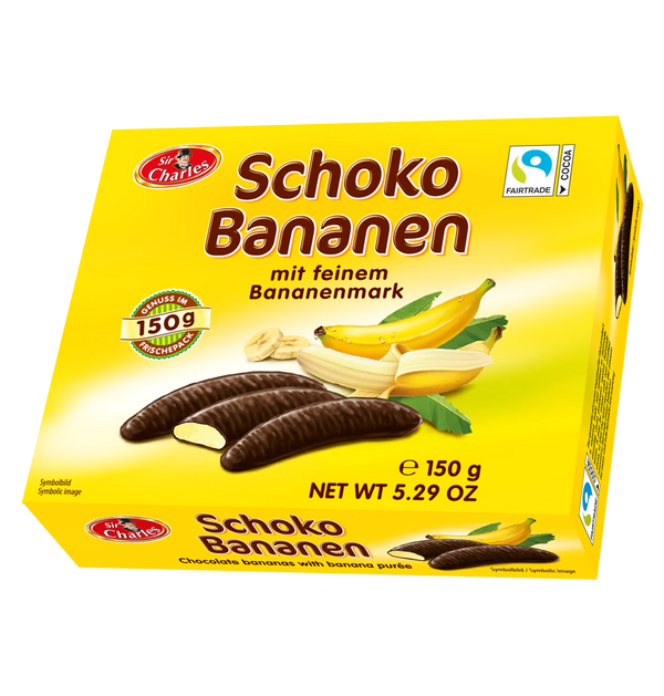 Sir Charles Schokobananen 150g