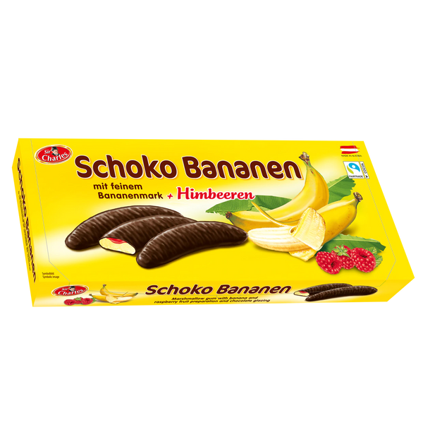 Sir Charles Schokobananen Himbeere 300g