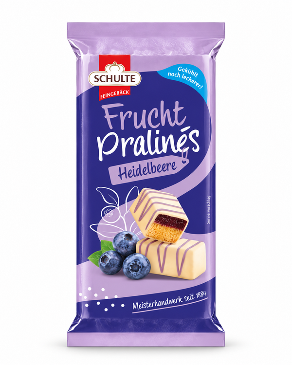 Schulte Frucht-Pralinés Heidelbeere 100g MHD 16.11.26