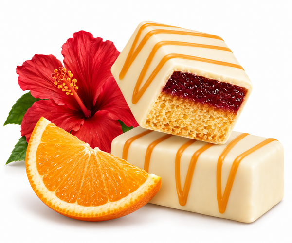 Schulte Frucht-Pralinés Hibiskus & Orange 100g MHD 13.12.26