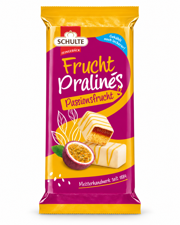 Schulte Frucht-Pralinés Passionsfrucht 100g MHD 09.11.26