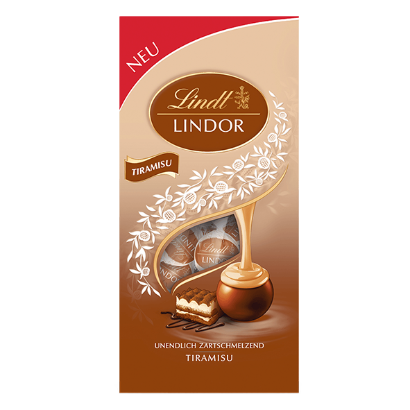 Lindor Tiramisu Lindt (137g Beutel) NEUHEIT 2025