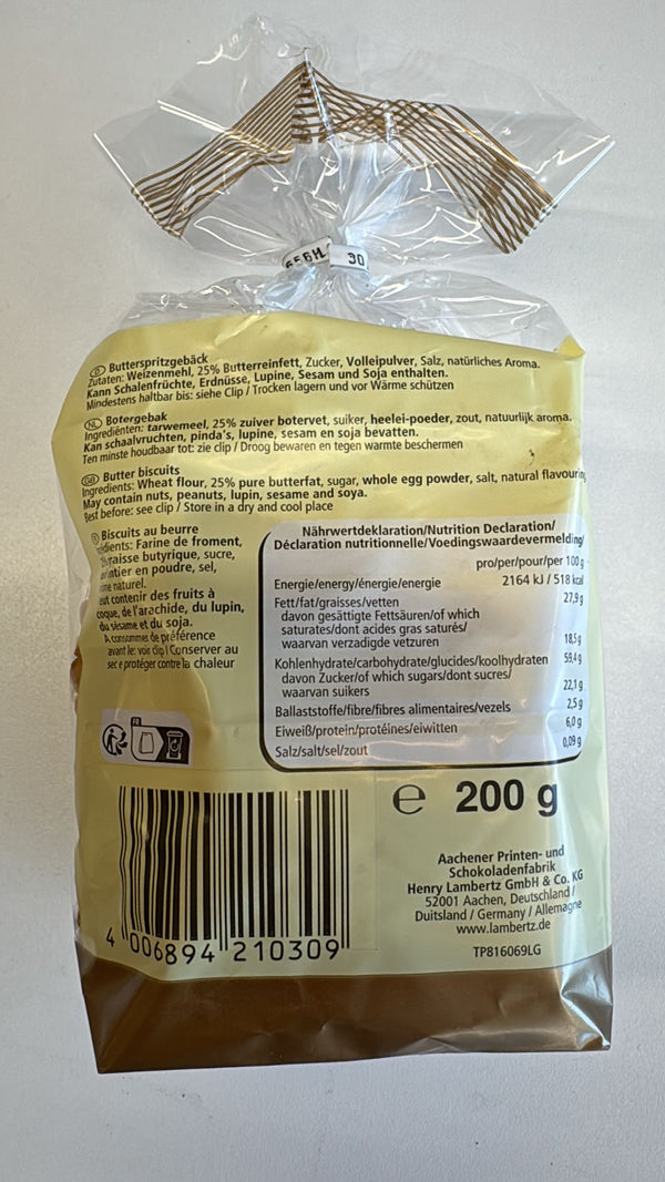 Lambertz Butter-Spritzgebäck 200g