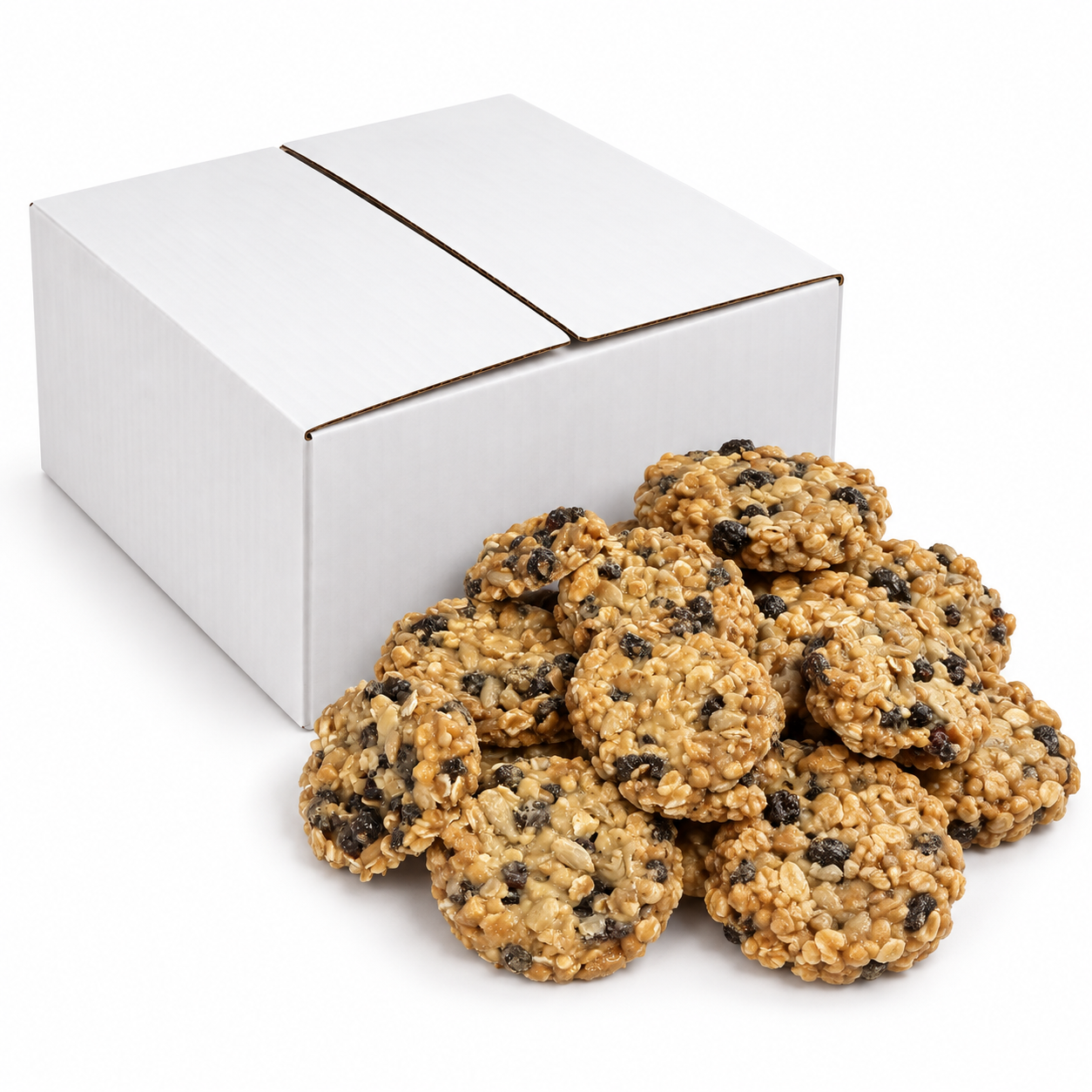Vitalgebäck Klassik mit Rosinen, Erdnüssen & Saaten 2.Wahl – 1 kg Vorratspack