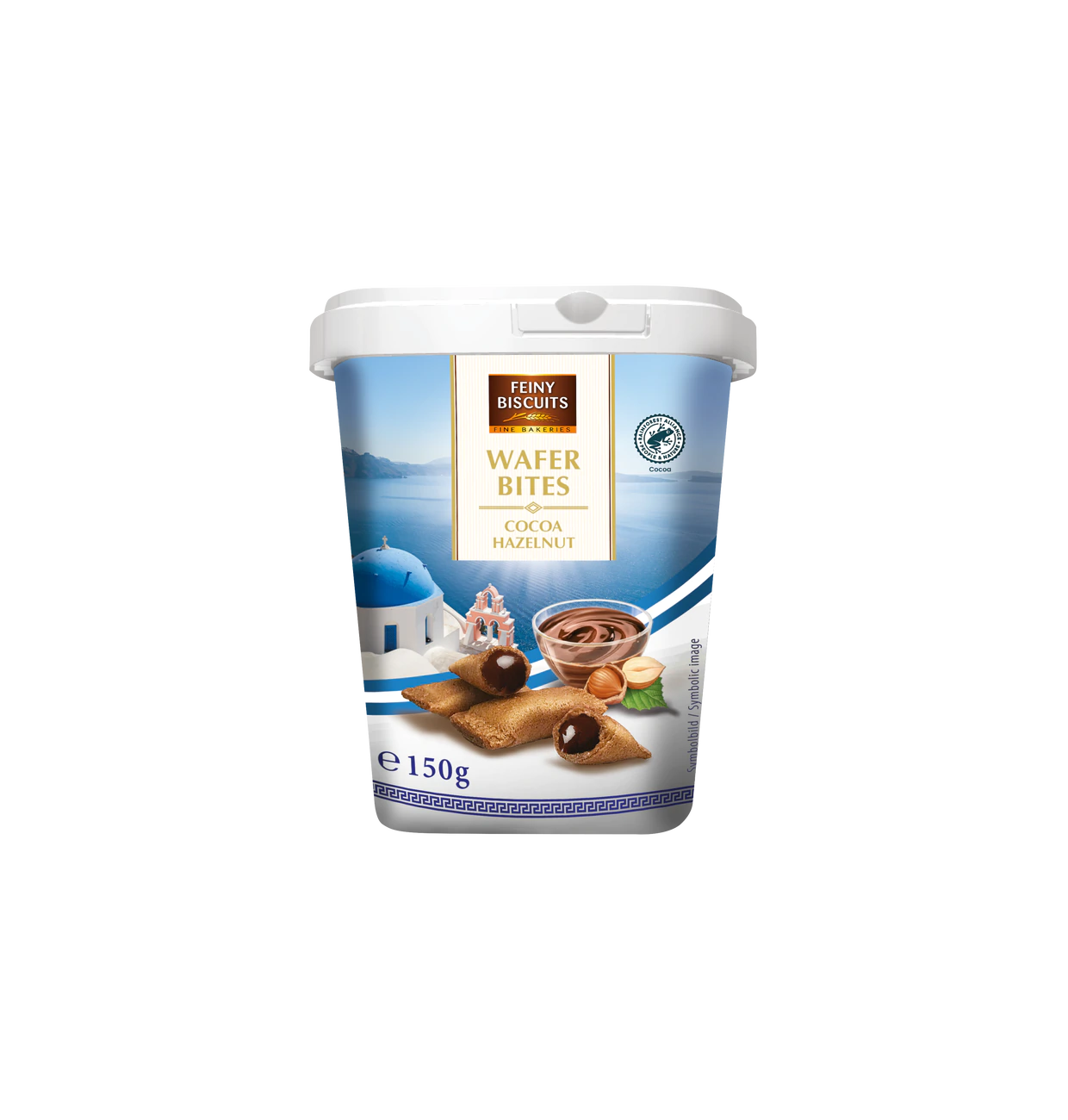Feiny Biscuits Wafer bites Schokolade-Haselnuss 150g