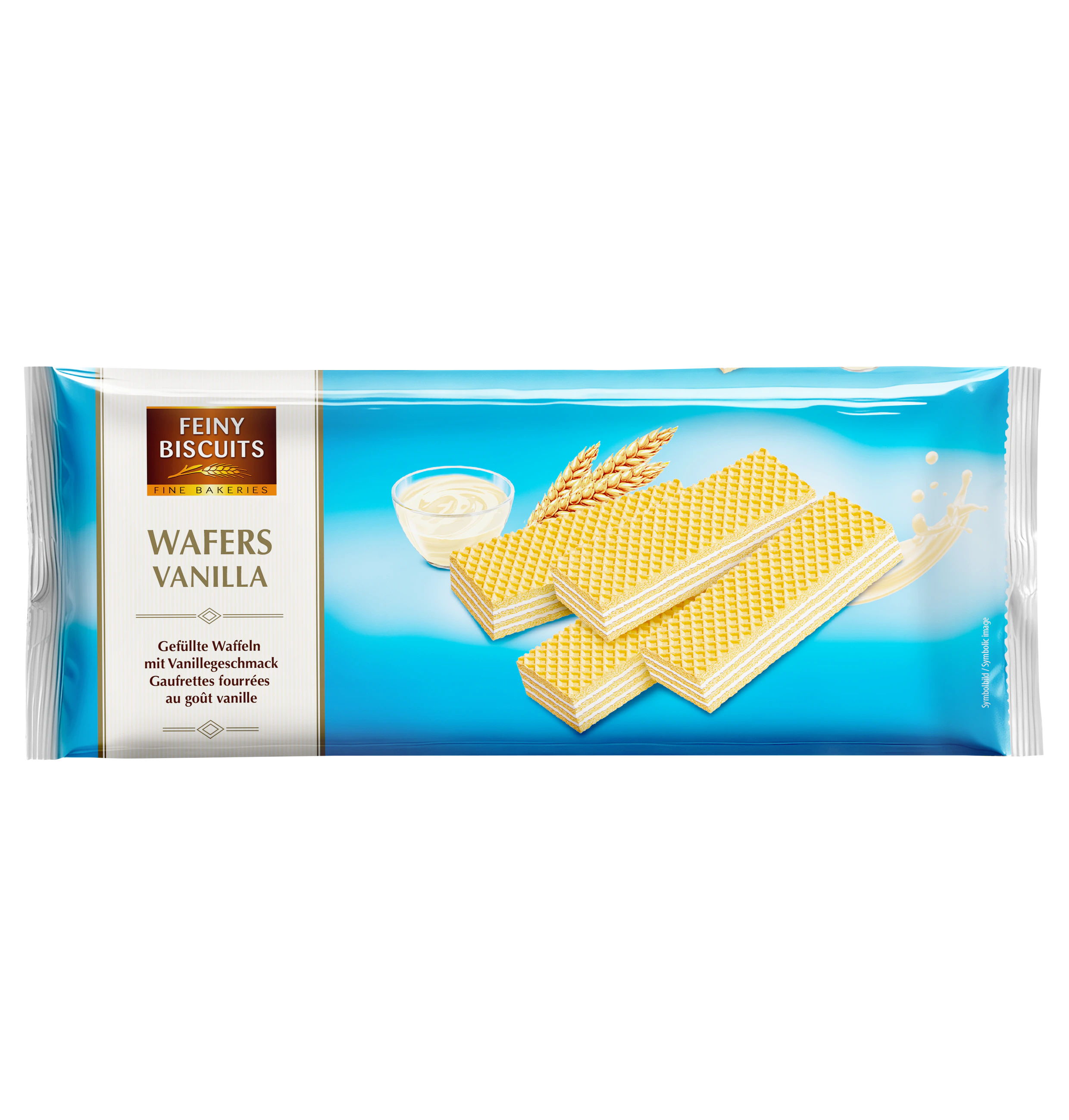 Feiny Biscuit 4x 250g Waffer VANILLE Waffeln 1000g