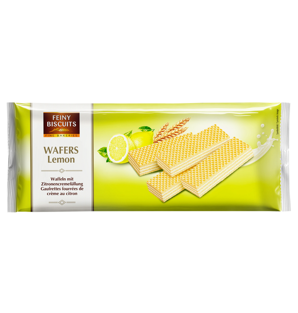 Feiny Biscuit 4x 250g Waffer Limone Zitronen-Waffeln 1000g