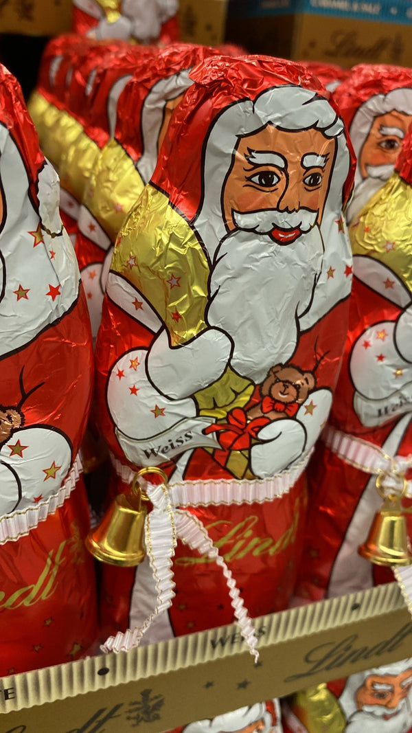 18x 125g Lindt Weihnachtsmann weisse Schokolade | 2,25 kg MHD 2026