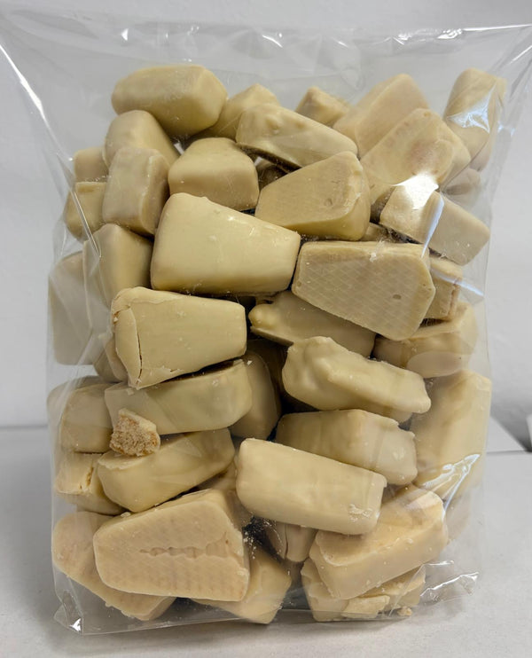 Baumkuchenspitzen in weisser Schokolade 400g MHD 10/26