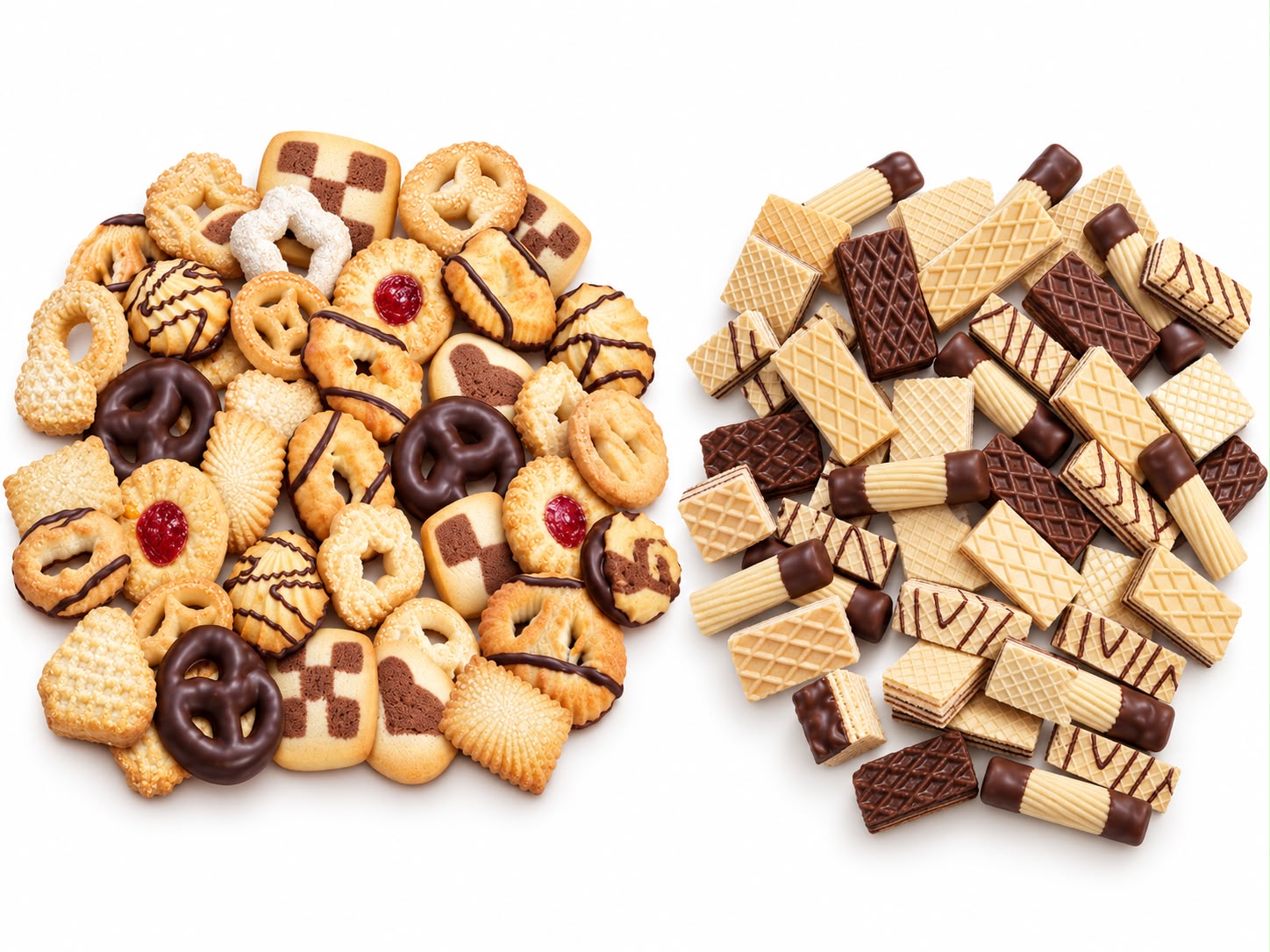 Feiny Biscuits Waffelmischung & Gebäckmischung | Doppelpack 2 x 400g