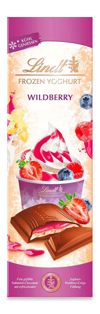 Lindt Sommertafeln - fruchtig-frisch - gefüllte Schokolade - kühl genießen - zur Auswahl 100g