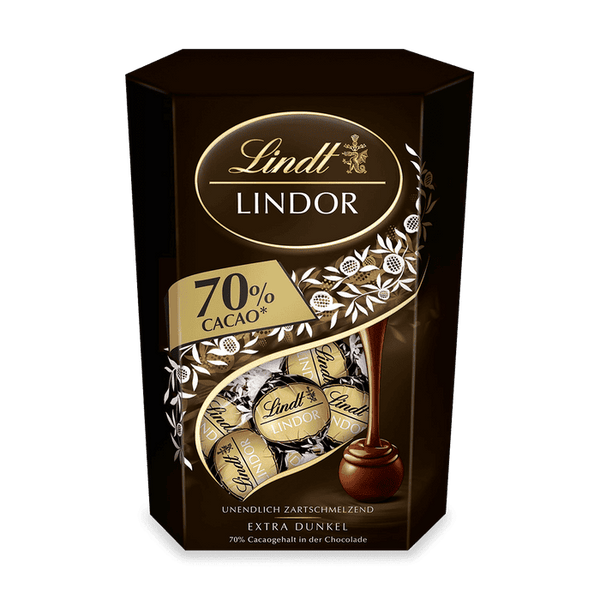 Lindt LINDOR Cornet 70% Cacao 500g